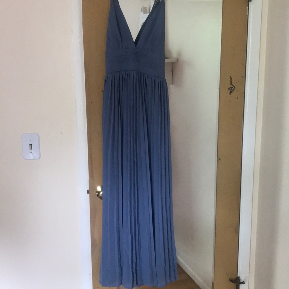 Light blue maxi dress - Picture 2 of 4